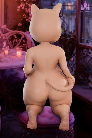 Bearrie muñeca sexual (Dolls Castle Silicona A-Cup de 92 cm)