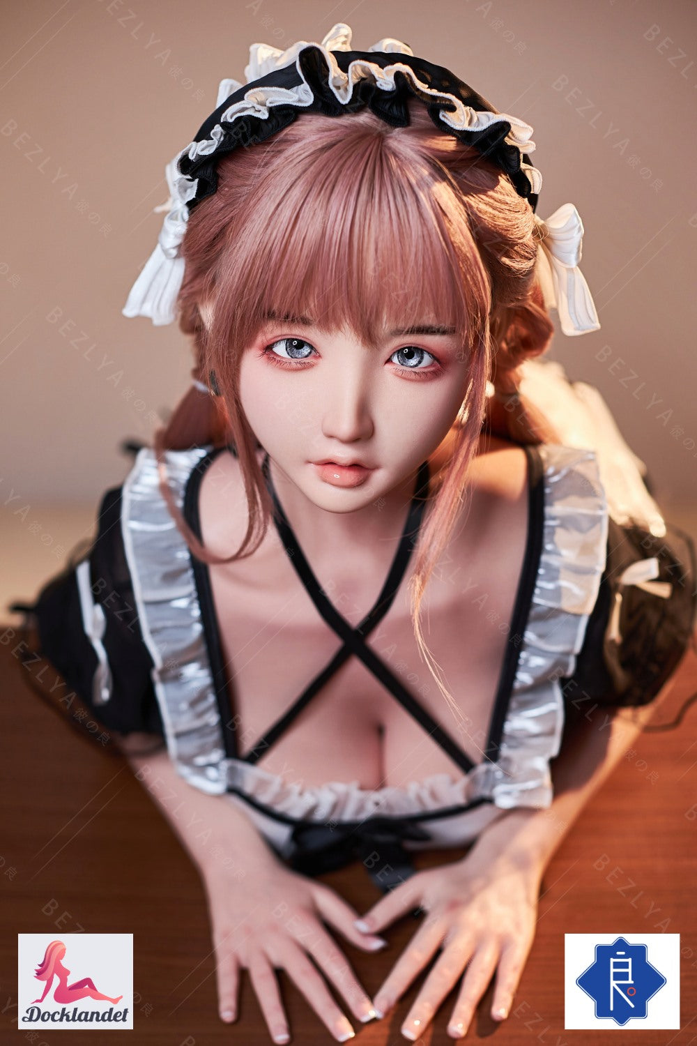 Vainilla muñeca sexual (Bezlya Doll 155 cm H-Kupa 2.1 Silicona)