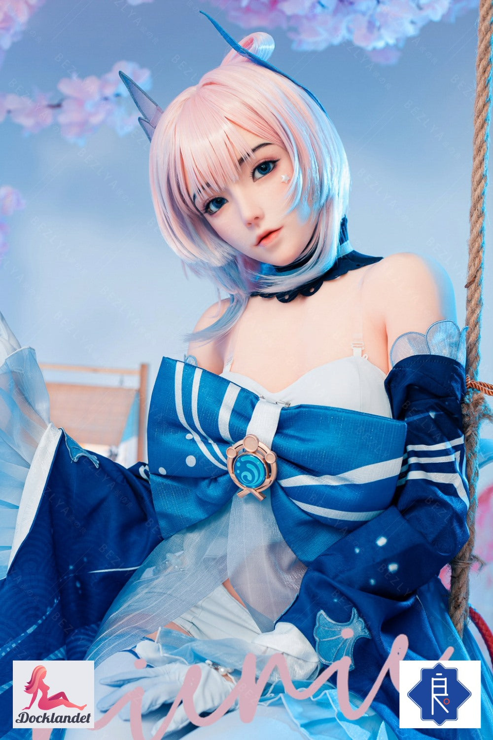 cirtenthera muñeca sexual (Bezlya Doll 155cm copa B 2.0 TPE+Silicona)