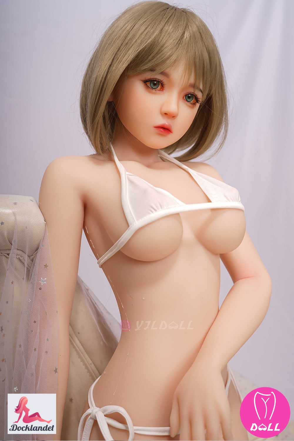 Carnoso muñeca sexual (YJL Doll Silicona C-Cup de 100 cm)