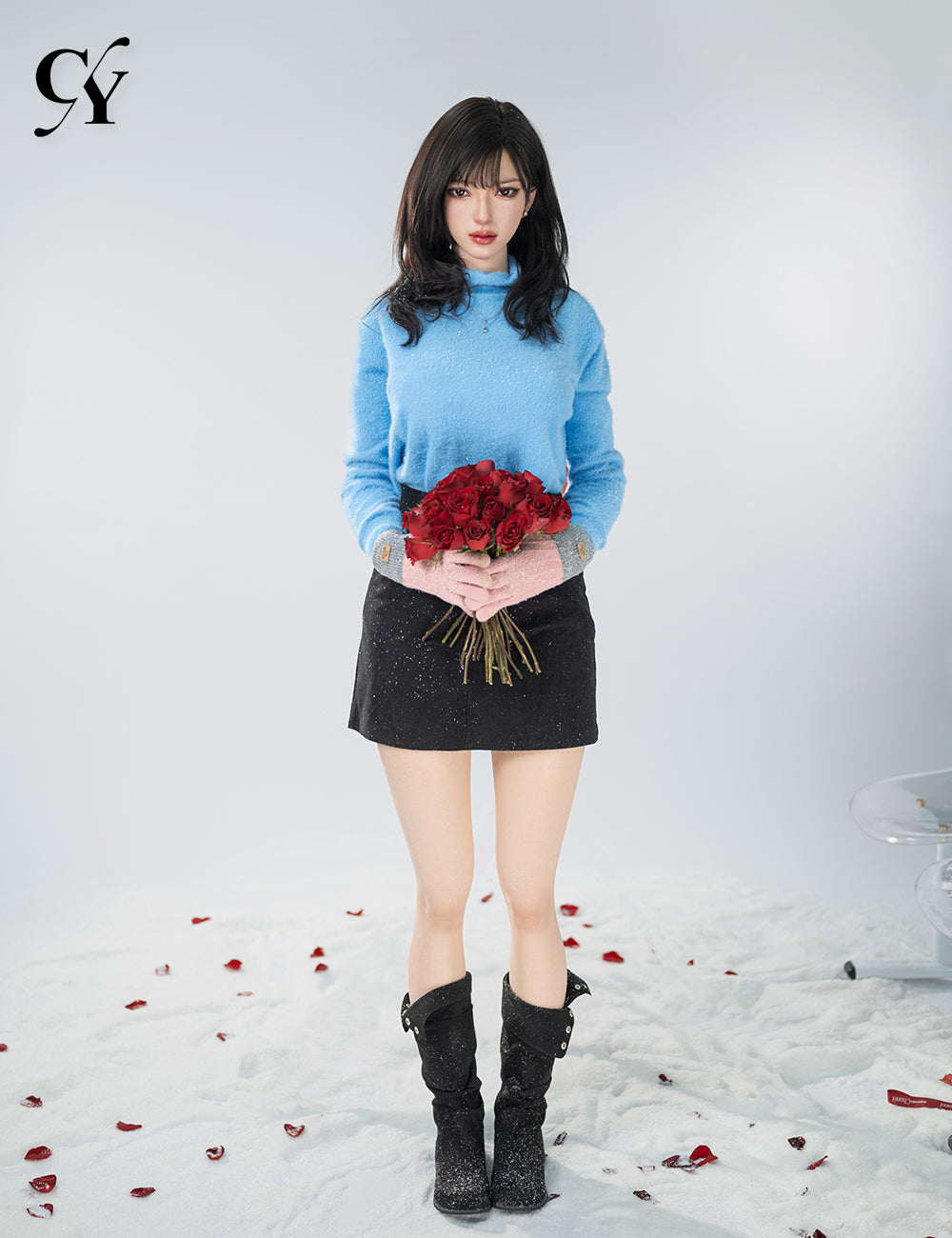 Bingbing muñeca sexual (TOP CYDOLL 168 cm copa F TPE+silicona)