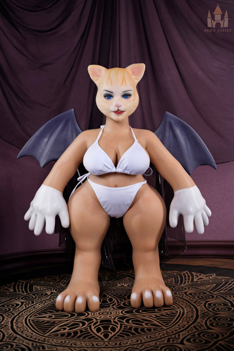 gato muñeca sexual (Dolls Castle Copa D de 100 cm #SZ2 (silicona)