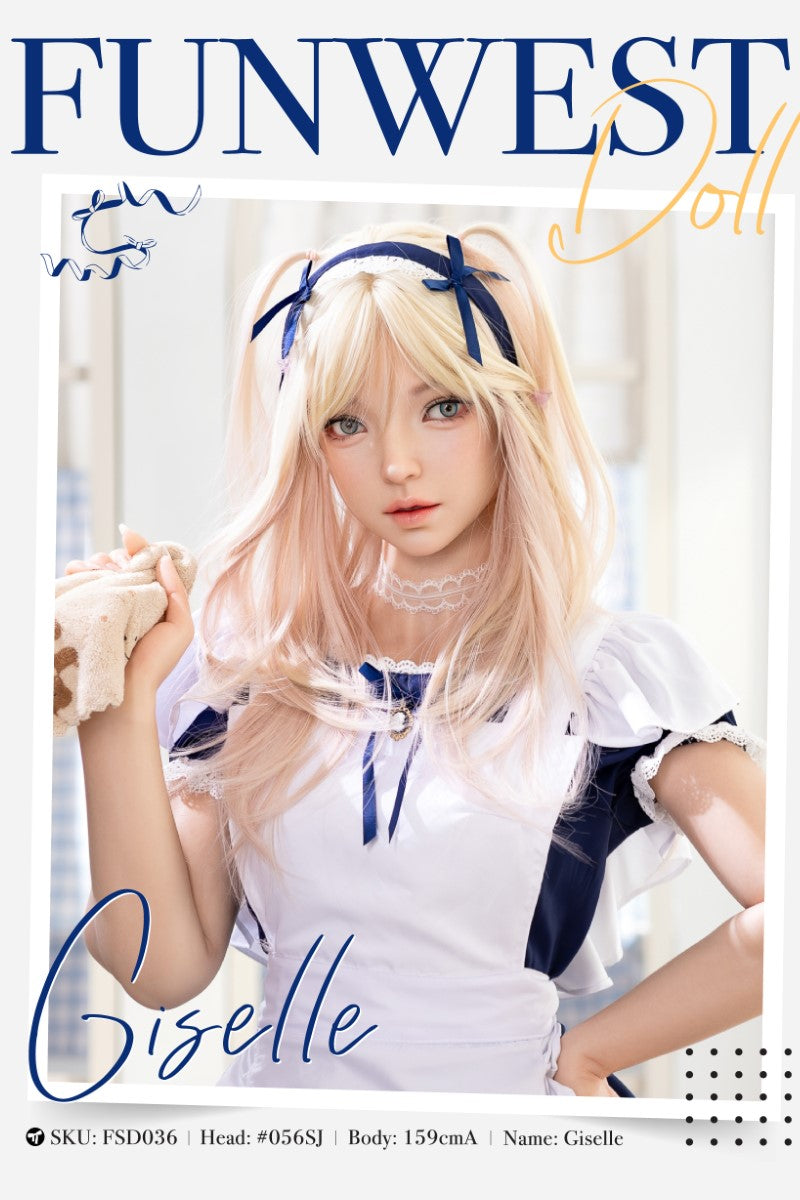 Giselle Sex doll (FunWest Doll 159cm A-cup #056SJ silicone)