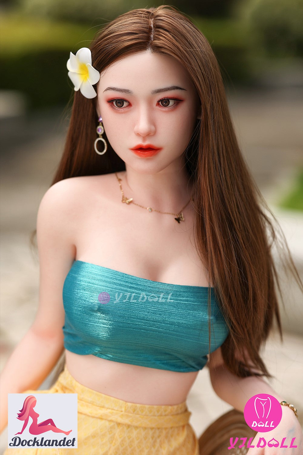 chiyo muñeca sexual (YJL Doll 160 cm D-Cup #810 Silicona)