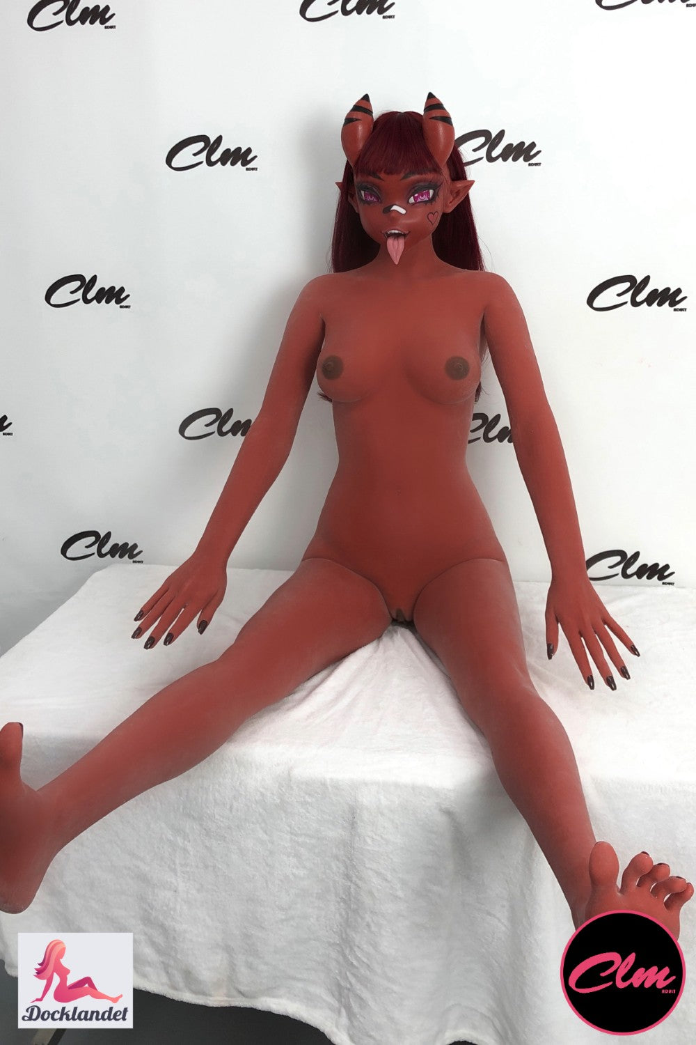 Meru el súcubo muñeca sexual (Climax Doll Pro 157cm C-cup TPE+Silicona)