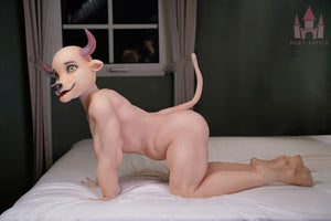 Pesadilla muñeca sexual (Dolls Castle 141cm J-CUP #SZ3 TPE+Silicona)