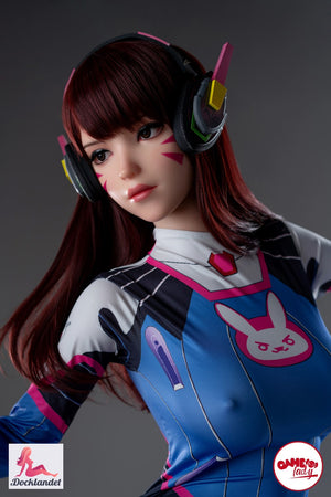 Canción de D.Va Hana muñeca sexual (Game Lady 167cm D-Kupa No.23 Silicona)