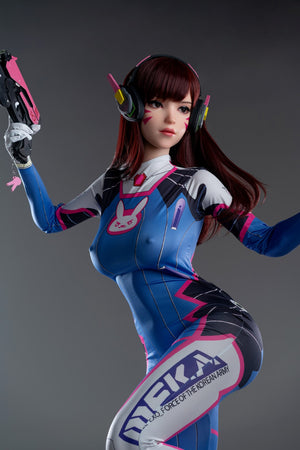 Canción de D.Va Hana muñeca sexual (Game Lady 167cm D-Kupa No.23 Silicona)