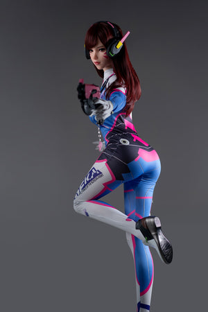 Canción de D.Va Hana muñeca sexual (Game Lady 167cm D-Kupa No.23 Silicona)