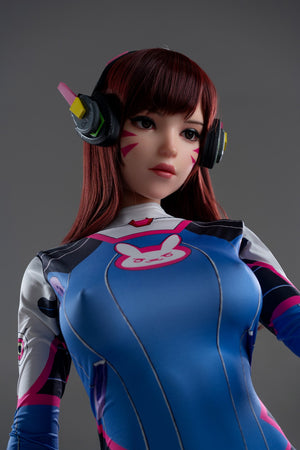 Canción de D.Va Hana muñeca sexual (Game Lady 167cm D-Kupa No.23 Silicona)