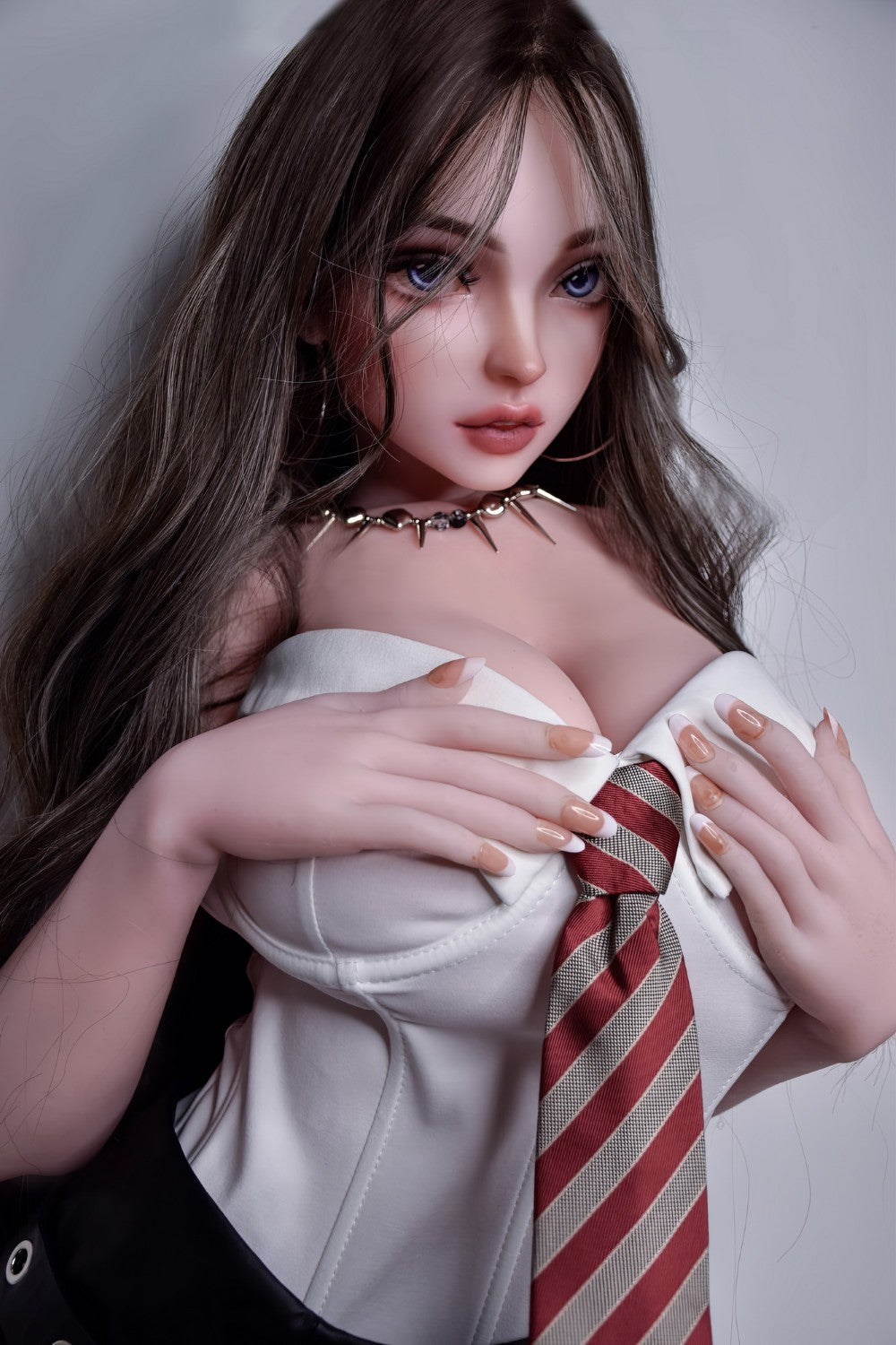 Beatriz Alejandro muñeca sexual (Elsa Babe 148cm DHR008 Silicona)