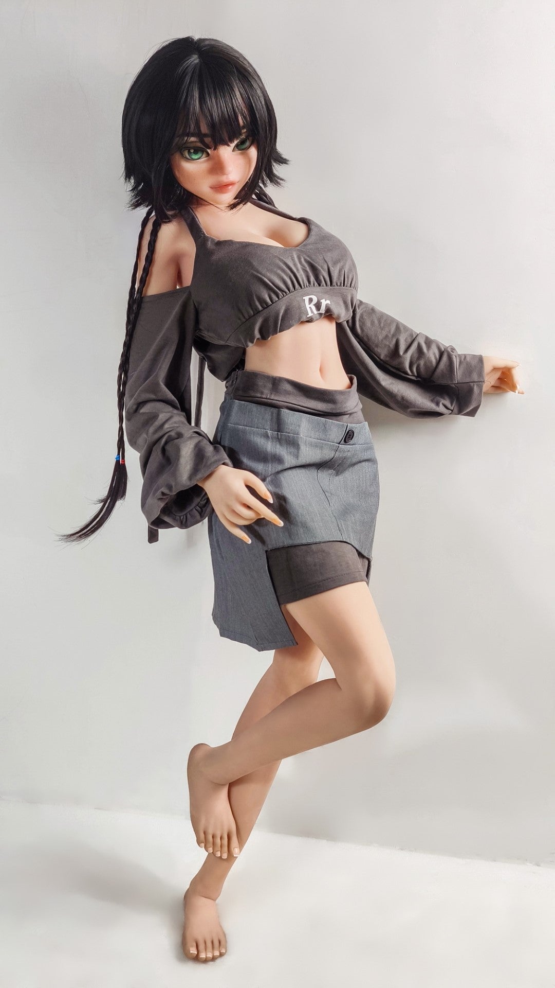 Cloé Miranda muñeca sexual (Elsa Babe 148cm DHR009 Silicona)