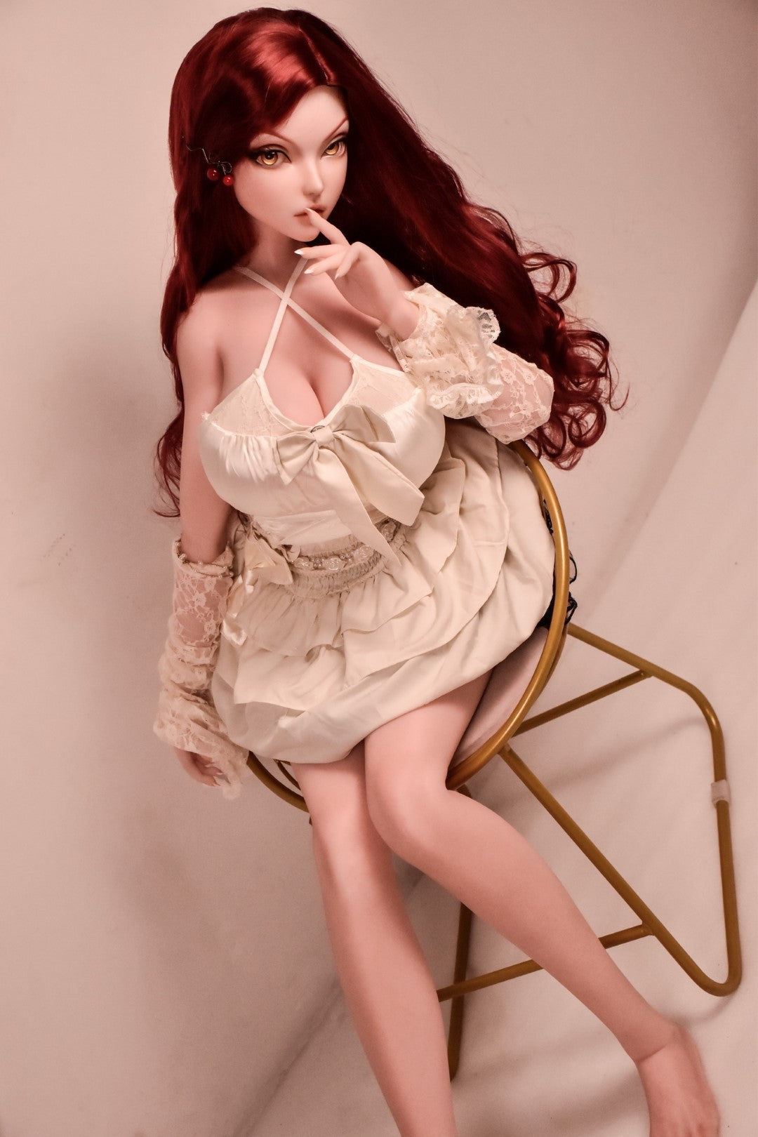 Andrea Cooper muñeca sexual (Elsa Babe 148cm DHR010 Silicona)