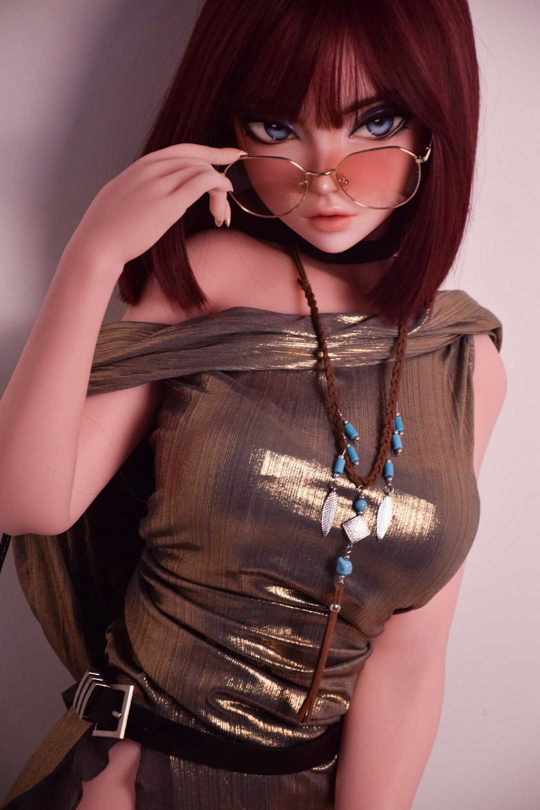 camilla panadero muñeca sexual (Elsa Babe 148cm DHR011 Silicona)