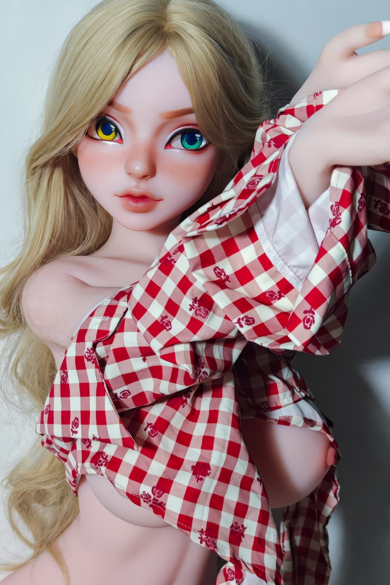 Jennifer Edén muñeca sexual (Elsa Babe 148cm DHR012 Silicona)