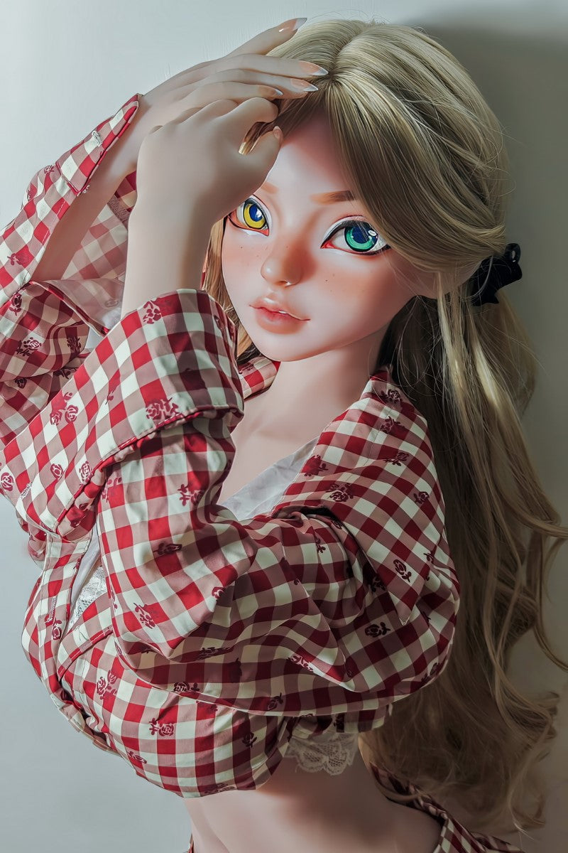 Jennifer Edén muñeca sexual (Elsa Babe 148cm DHR012 Silicona)