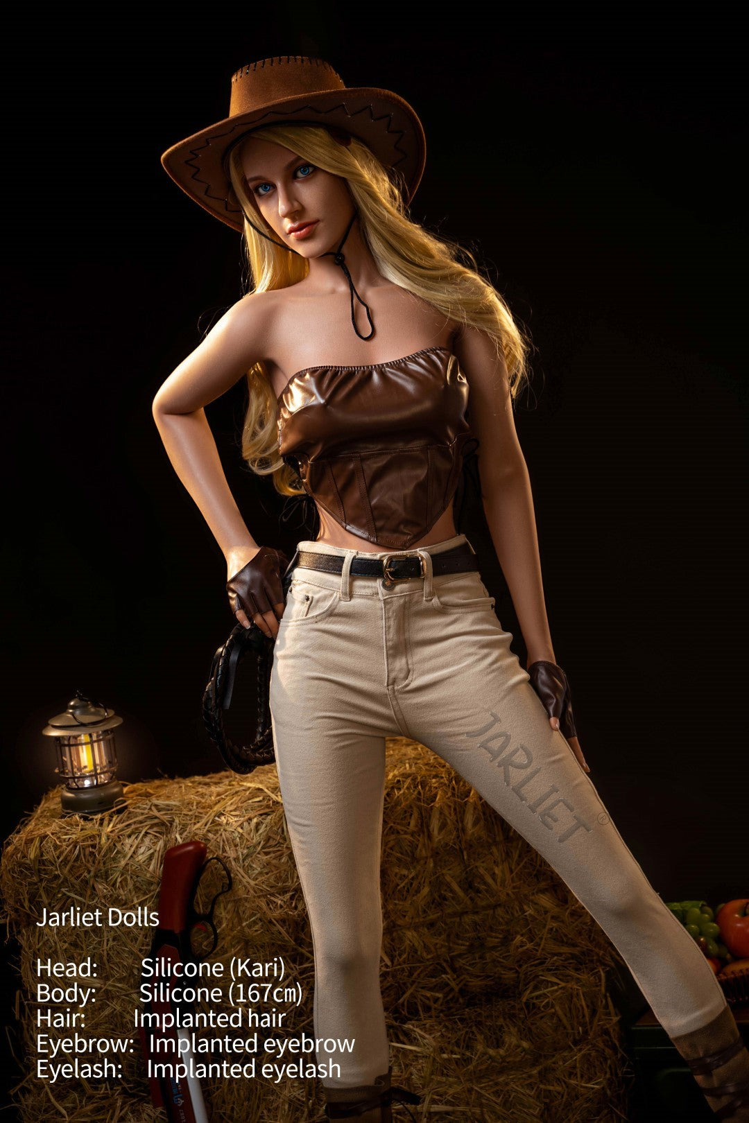 kari muñeca sexual (Jarliet 167 cm copa B de silicona)