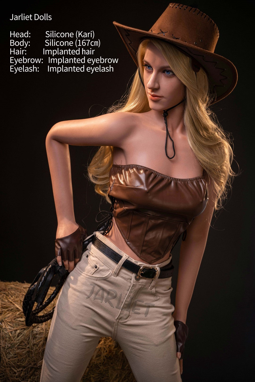 kari muñeca sexual (Jarliet 167 cm copa B de silicona)
