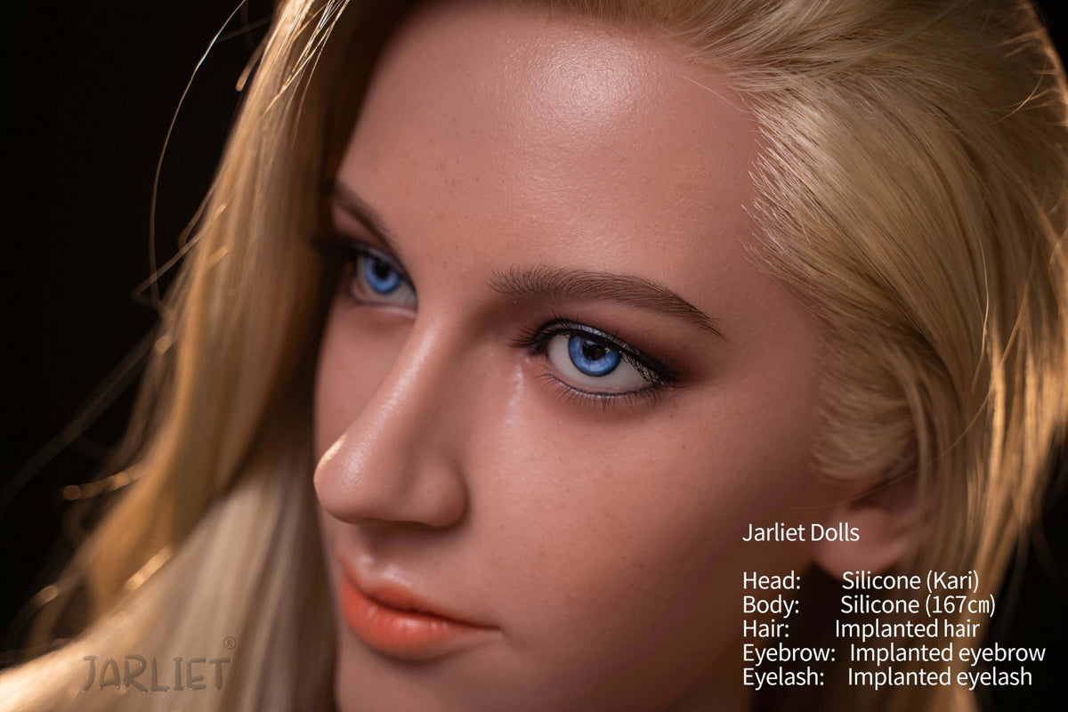 kari muñeca sexual (Jarliet 167 cm copa B de silicona)