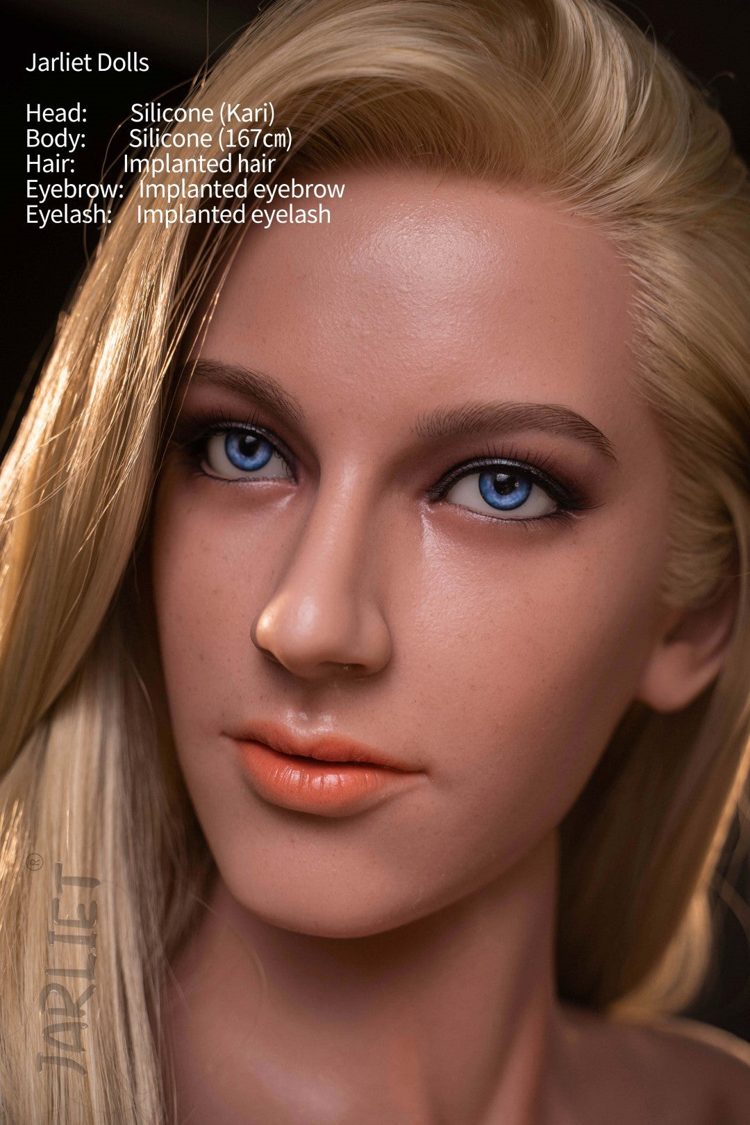 kari muñeca sexual (Jarliet 167 cm copa B de silicona)
