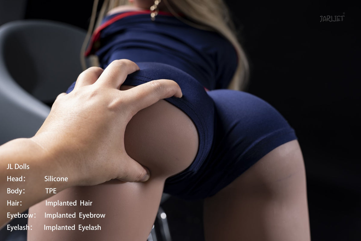 blanca muñeca sexual (Jarliet 148cm E-Cup TPE+Silicona)