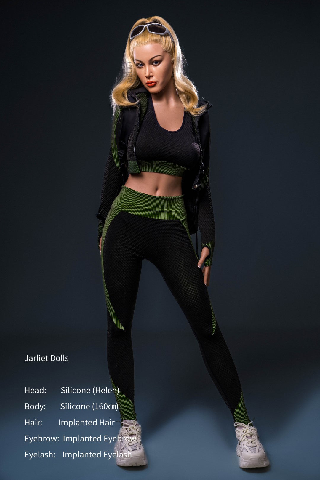 elena muñeca sexual (Jarliet Copa C de silicona de 160 cm)