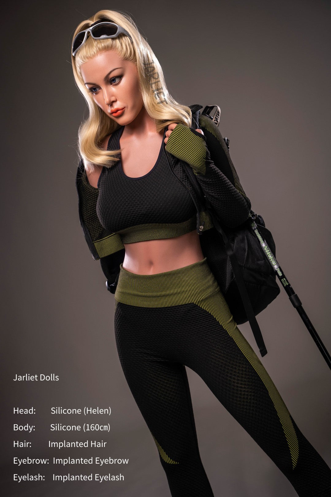 elena muñeca sexual (Jarliet Copa C de silicona de 160 cm)