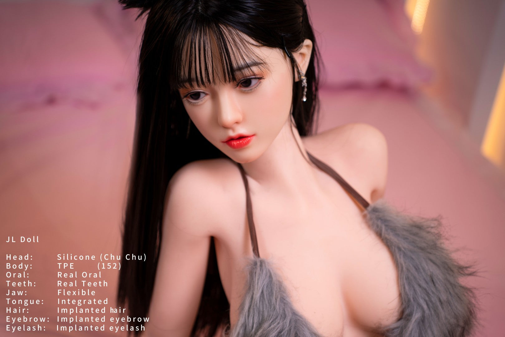 Chu muñeca sexual (Jarliet 152cm D-Kupa TPE+Silicona)