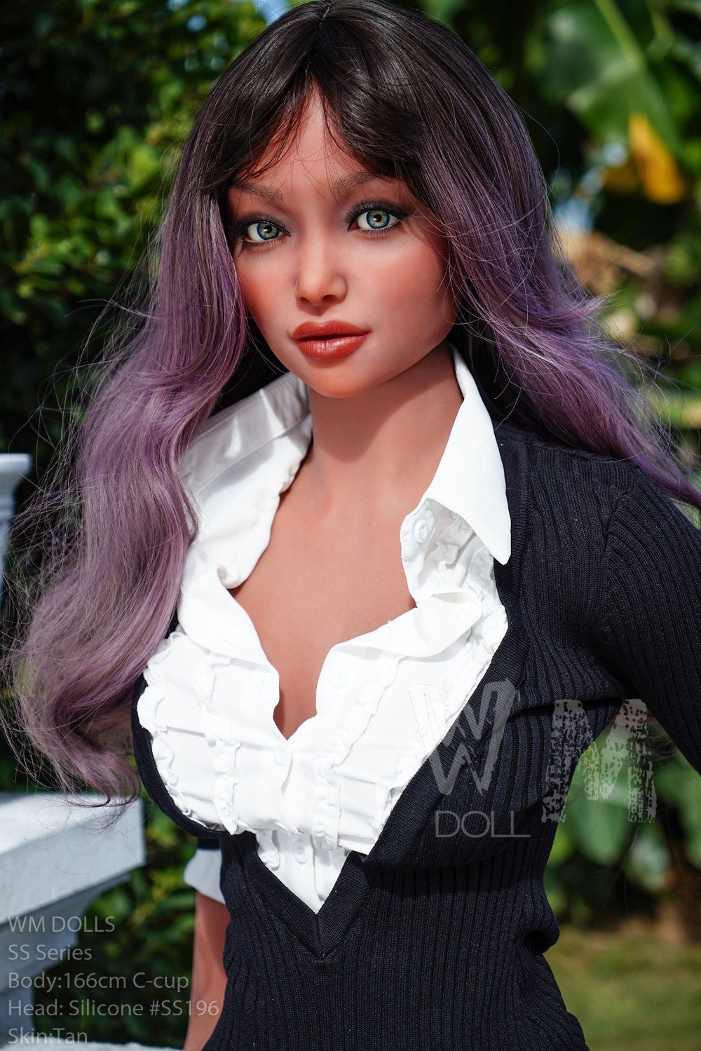 ramona muñeca sexual (WM-Doll Copa C de 166 cm #SS196 TPE+silicona)