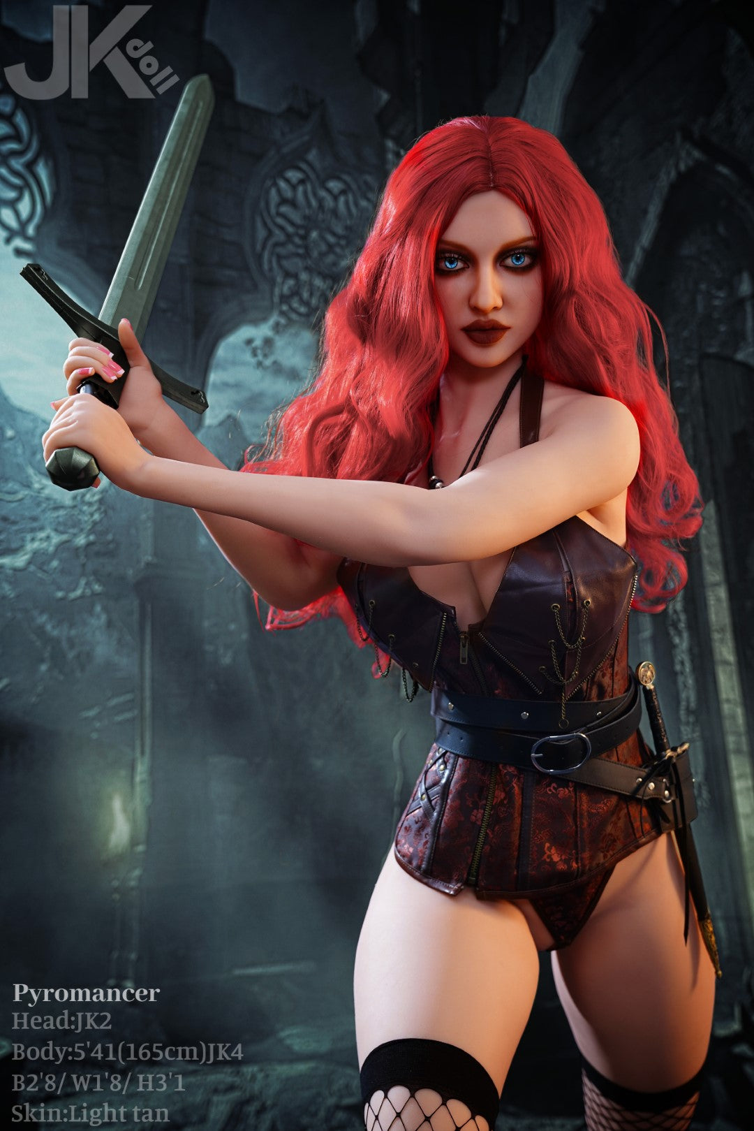 piromante muñeca sexual (JK-Doll 165 cm Copa D JK2 TPE)