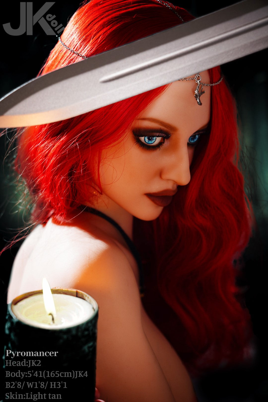 piromante muñeca sexual (JK-Doll 165 cm Copa D JK2 TPE)