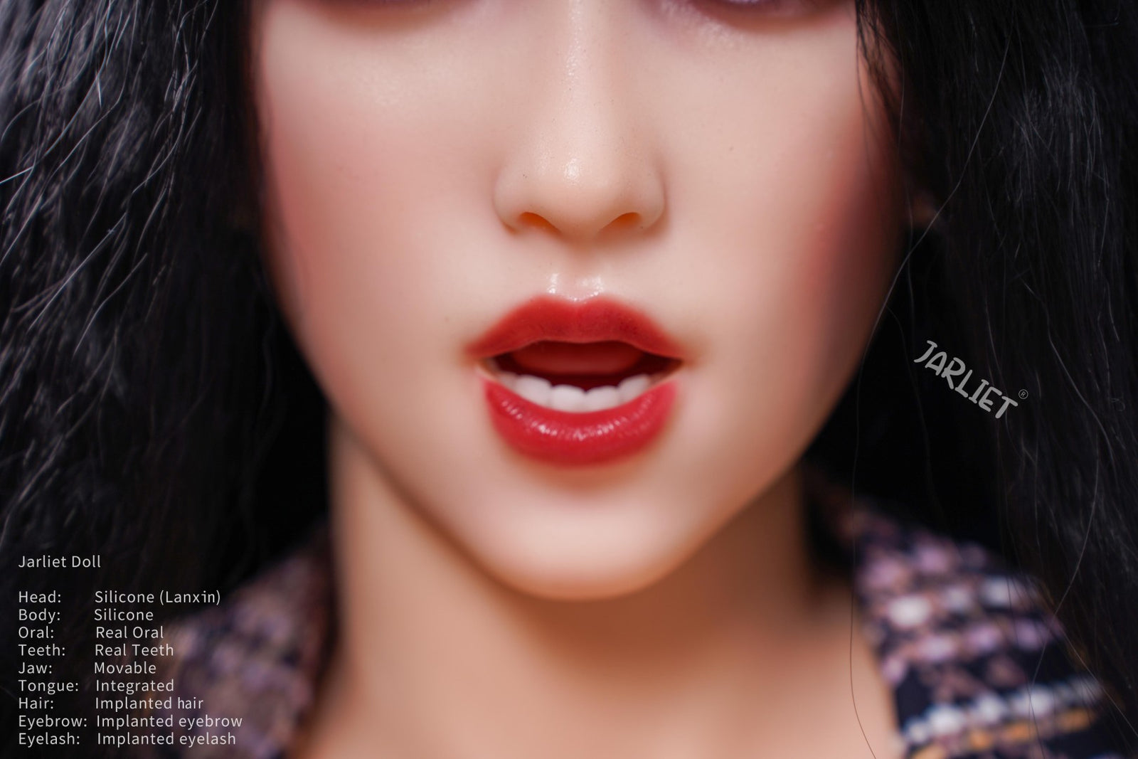 Lanxin muñeca sexual (Jarliet Copa E de silicona de 148 cm)