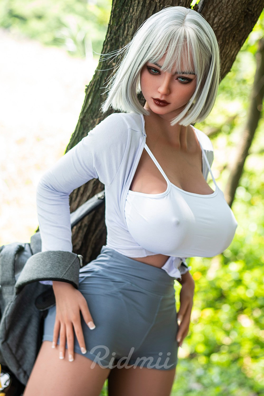 danica muñeca sexual (Ridmii Doll 161 cm copa D TPE+silicona)