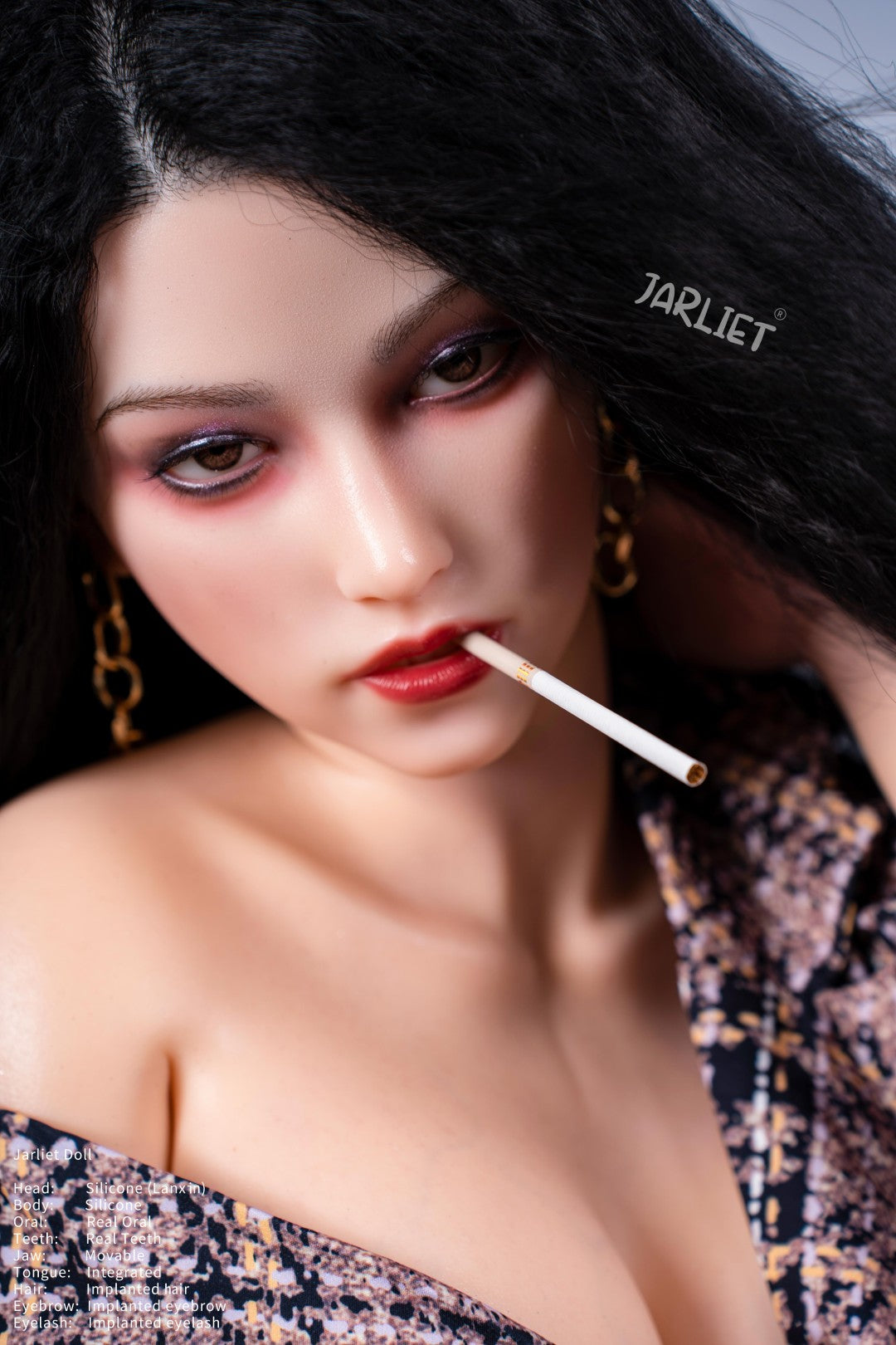 Lanxin muñeca sexual (Jarliet Copa E de silicona de 148 cm)