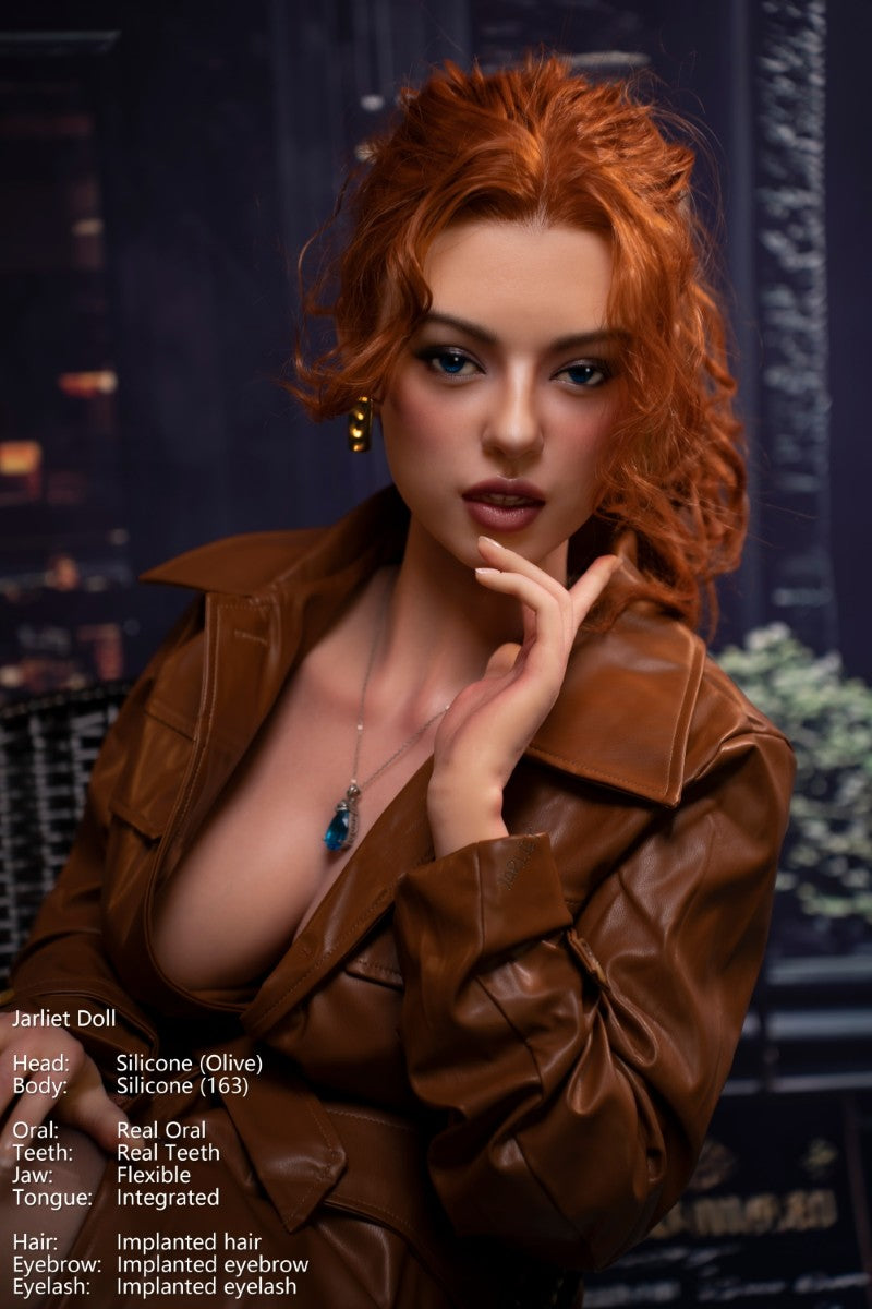 oliva muñeca sexual (Jarliet 163 cm D-Cup de silicona)
