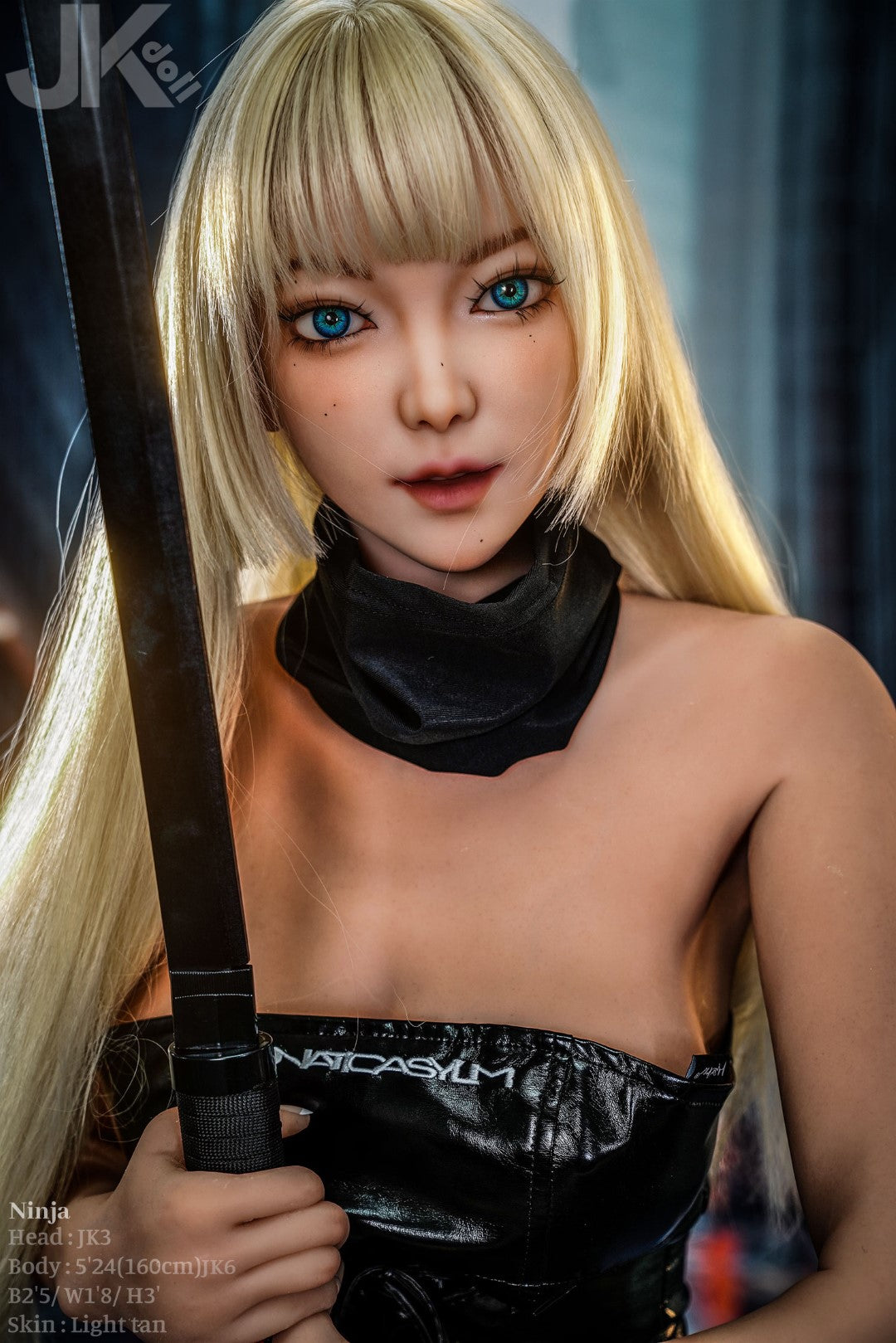 Ninja muñeca sexual (JK-Doll 160 cm D-Kupa JK3 TPE)