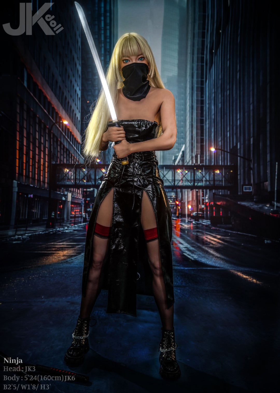 ninja muñeca sexual (JK-Doll Copa D de 160 cm JK3 TPE)
