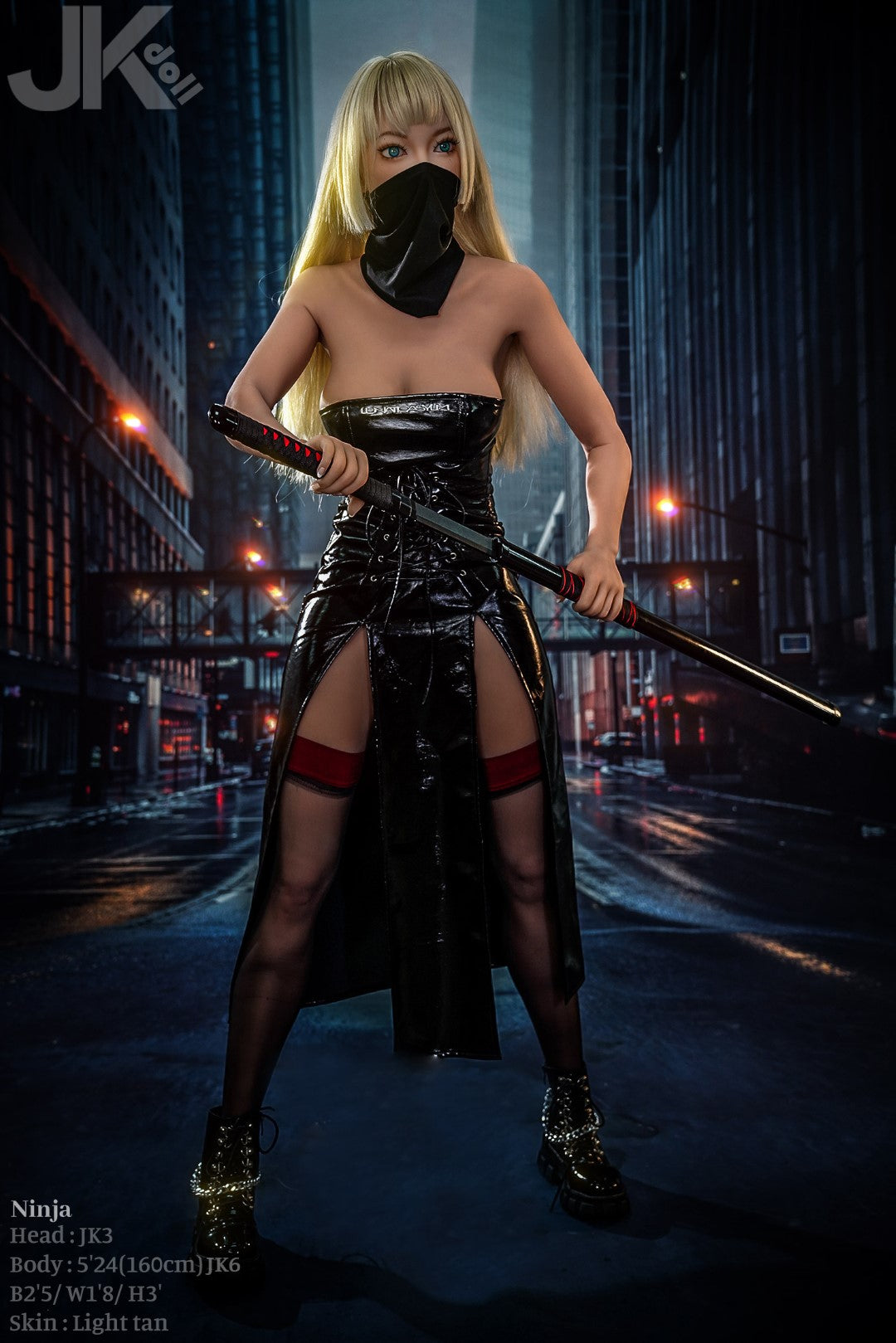 ninja muñeca sexual (JK-Doll Copa D de 160 cm JK3 TPE)