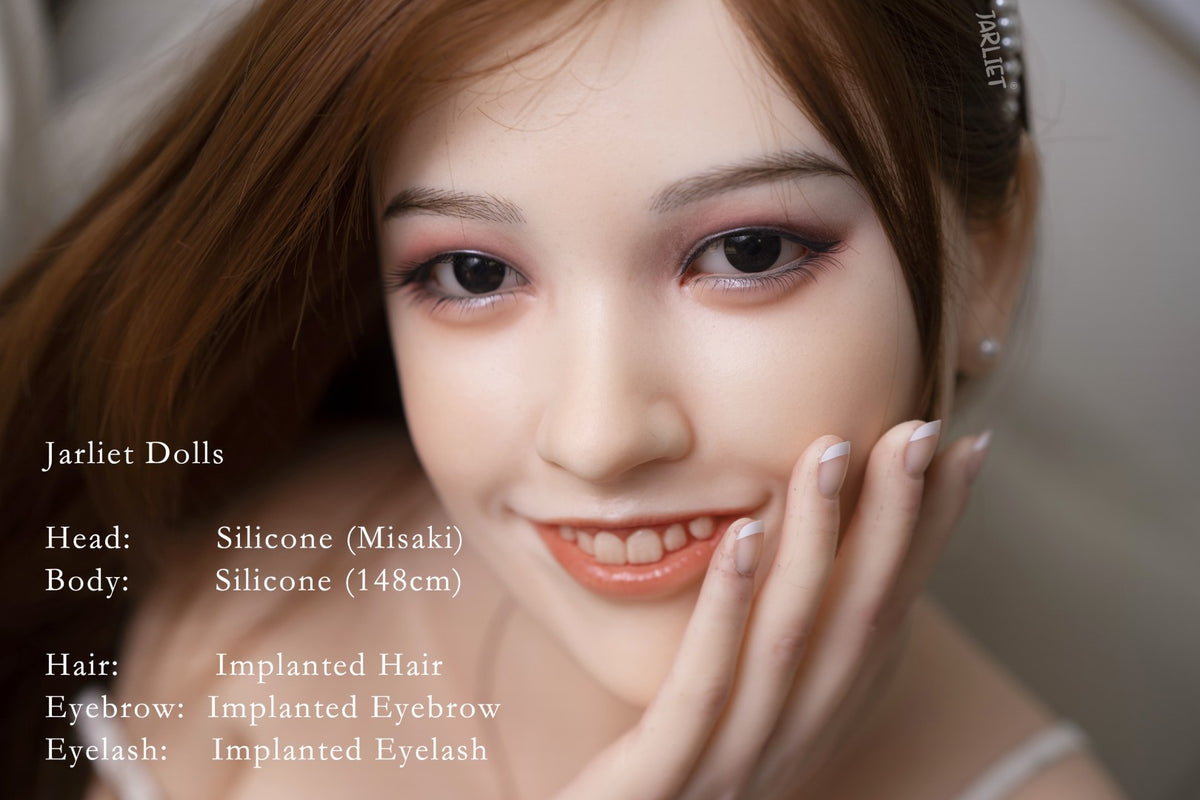 Misaki muñeca sexual (Jarliet Copa E de silicona de 148 cm)