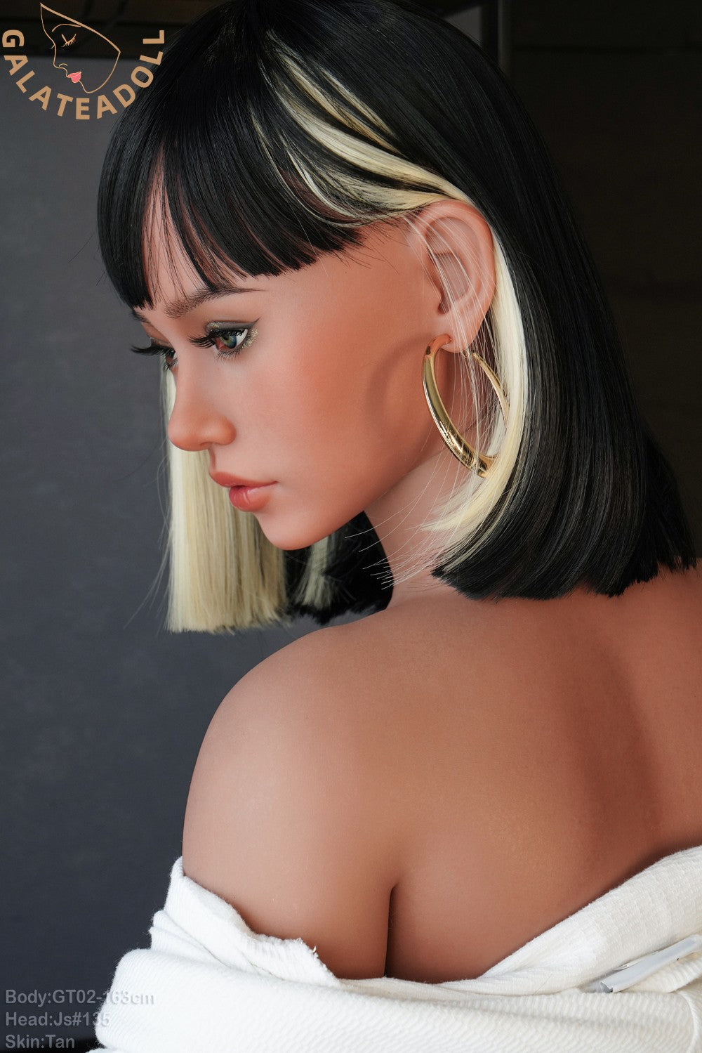 Nesrina muñeca sexual (Galatea Doll 163cm D-Kupa #135 Silicona)