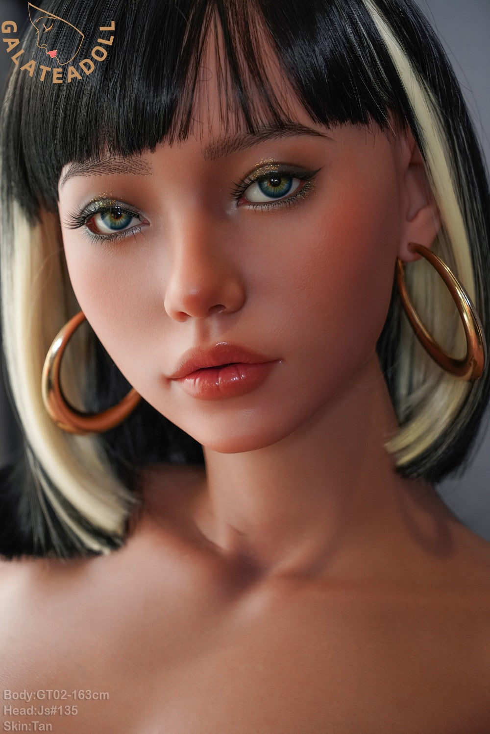 Nesrina muñeca sexual (Galatea Doll 163cm D-Kupa #135 Silicona)