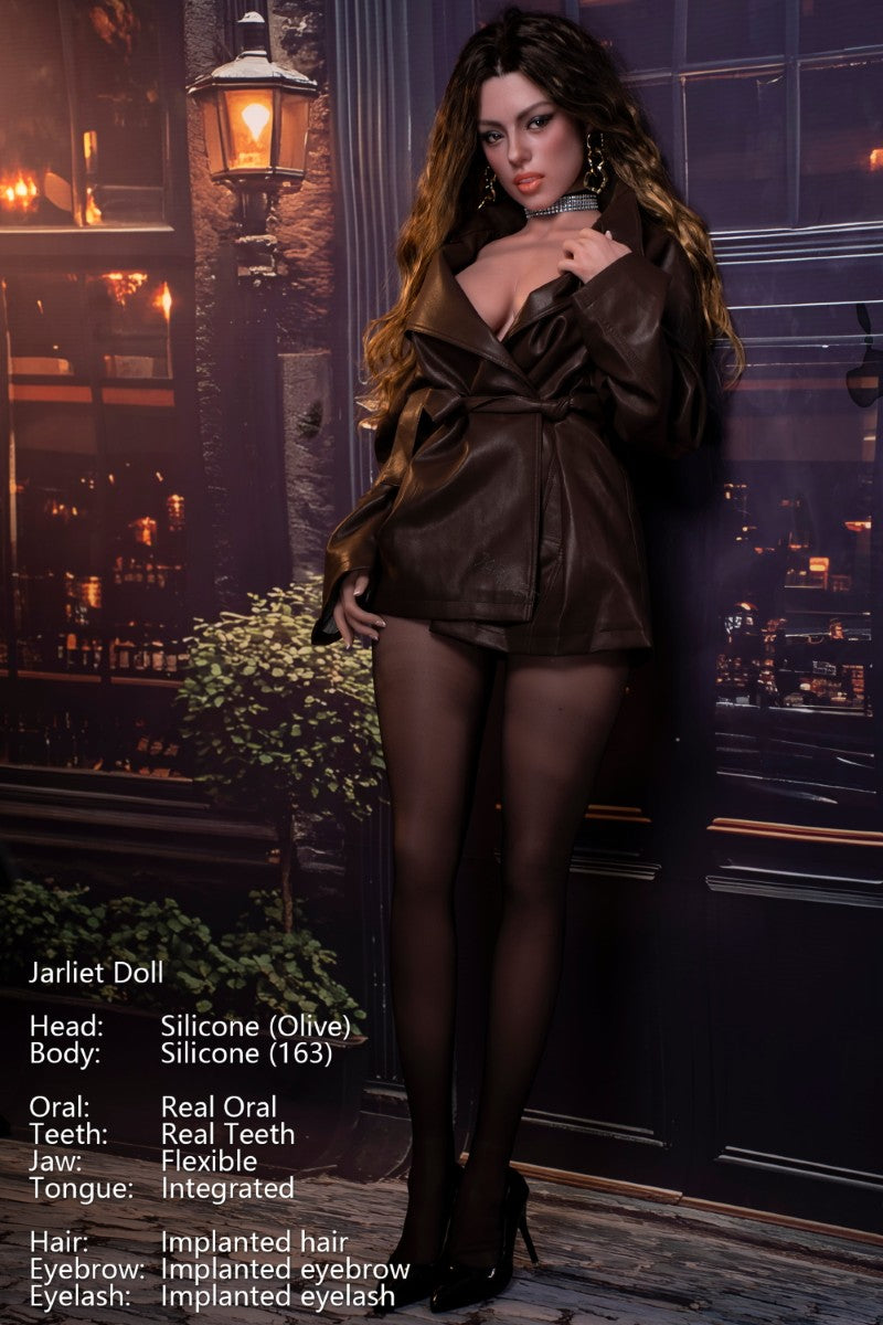 oliva muñeca sexual (Jarliet 163 cm D-Cup de silicona)