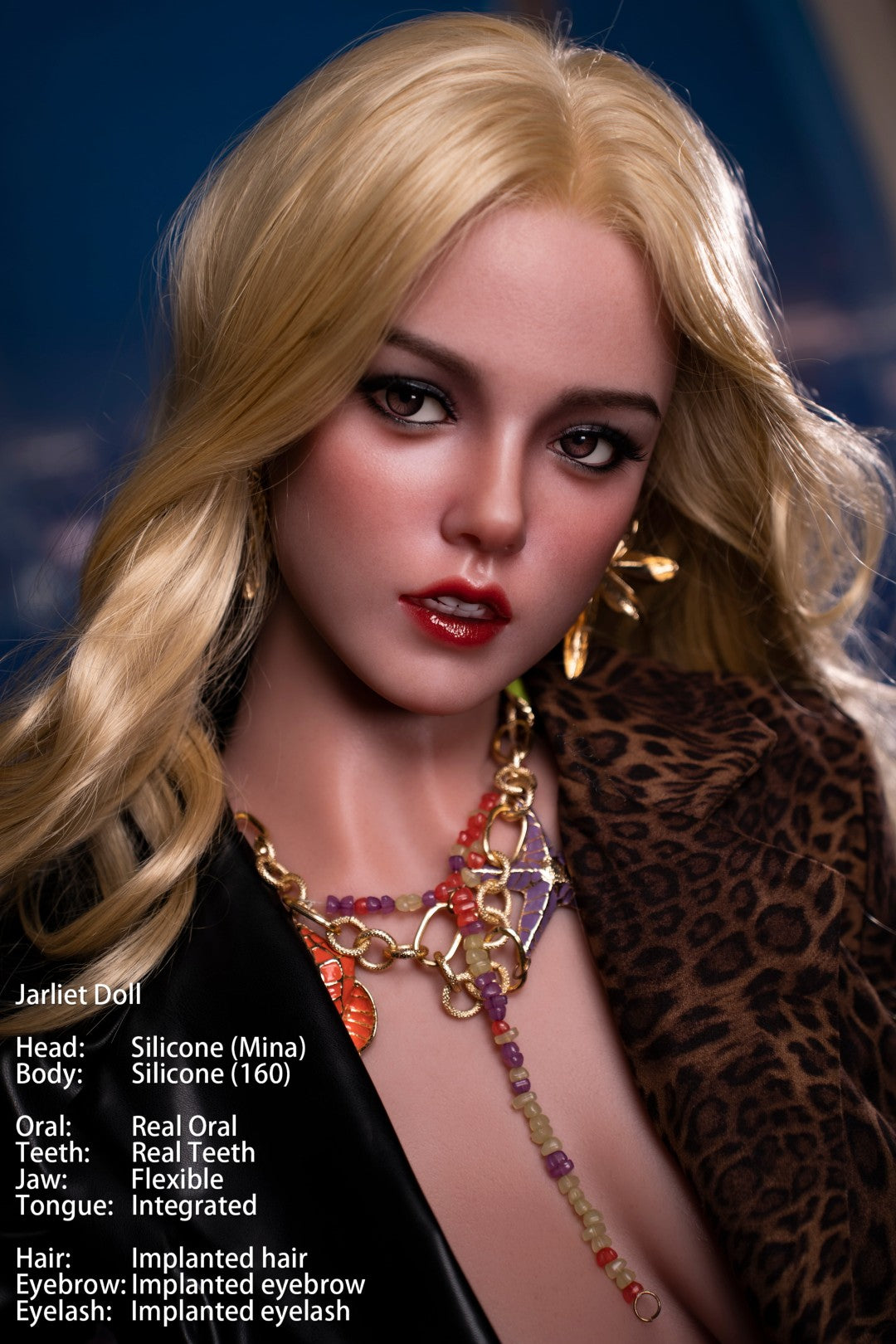 mio muñeca sexual (Jarliet Copa C de silicona de 160 cm)