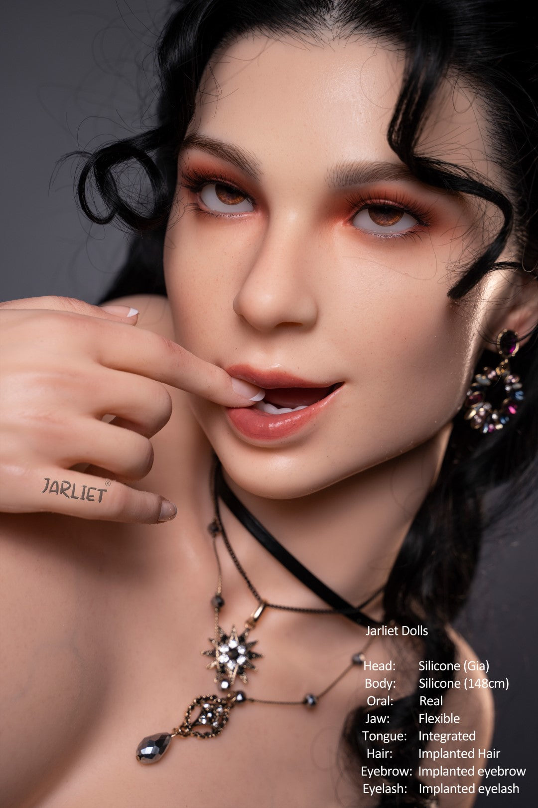gia muñeca sexual (Jarliet Copa E de silicona de 148 cm)