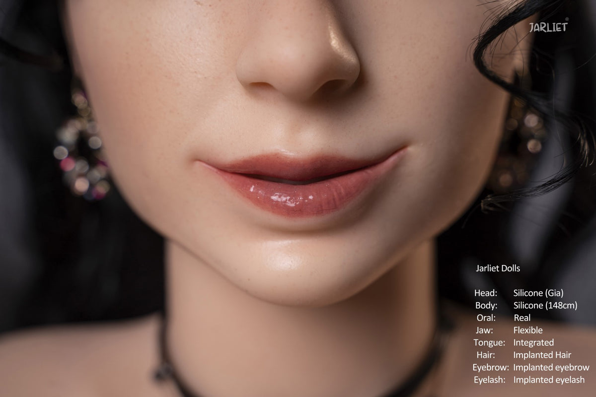 gia muñeca sexual (Jarliet Copa E de silicona de 148 cm)