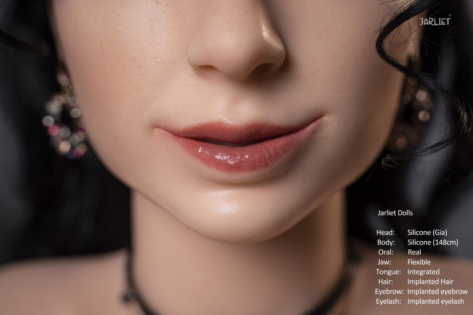 gia muñeca sexual (Jarliet Copa E de silicona de 148 cm)
