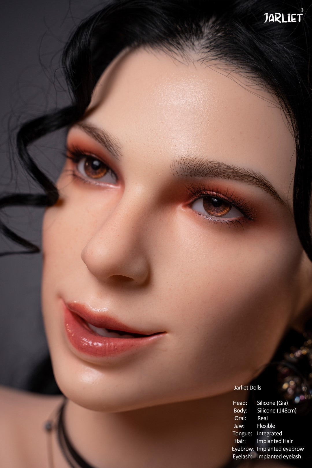 gia muñeca sexual (Jarliet Copa E de silicona de 148 cm)