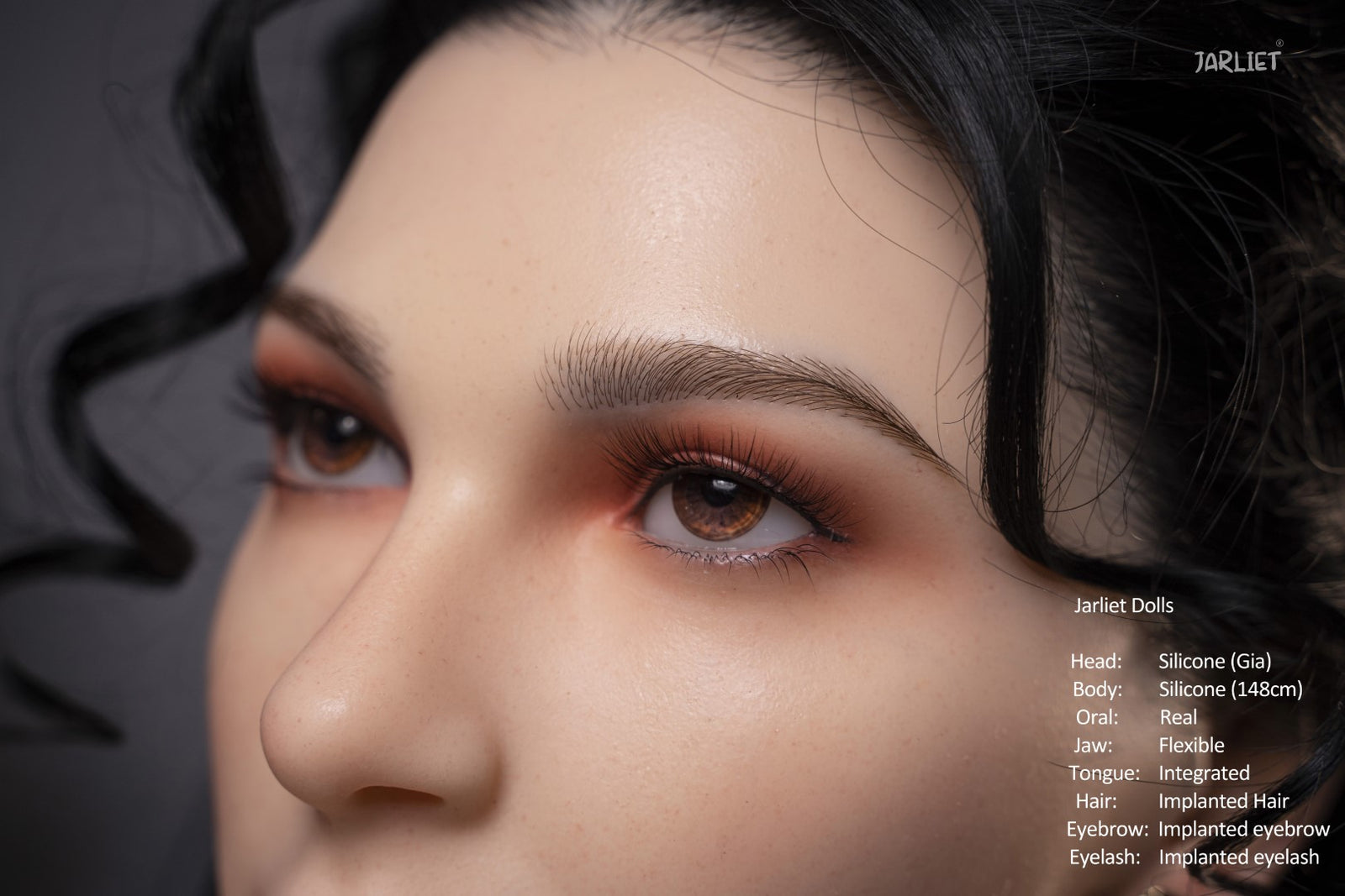 gia muñeca sexual (Jarliet Copa E de silicona de 148 cm)
