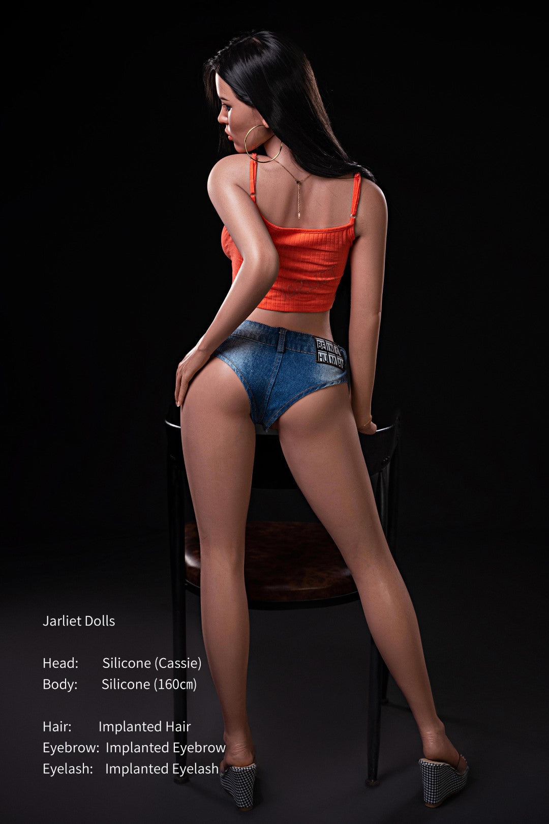 cassie muñeca sexual (Jarliet Copa C de silicona de 160 cm)