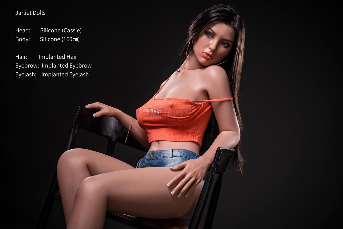 cassie muñeca sexual (Jarliet Copa C de silicona de 160 cm)